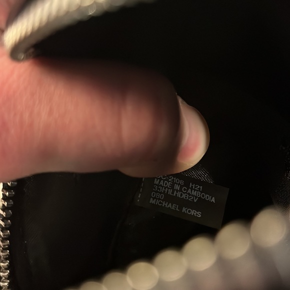 NWT Michael Kors collection, rare numbered edition Hudson graphic logo backpack - Picture 10 of 13